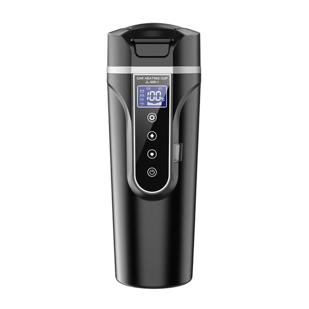 12.0V Car 24V Truck Heated Cup Electric Kettle with LCD Display F572236