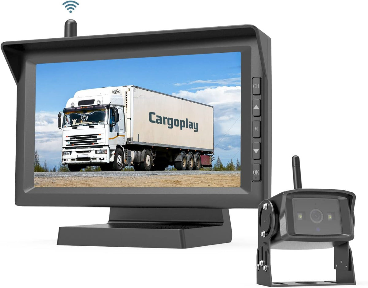 Wireless Backup Camera with 5" TFT-LCD HD Monitor V681