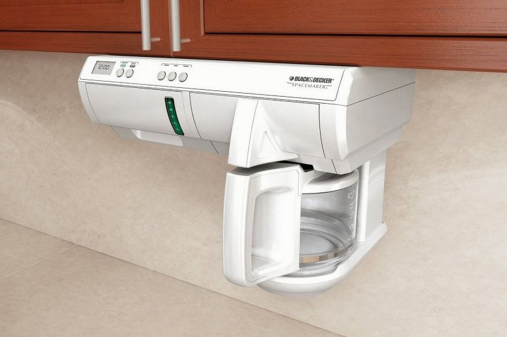 12-Cups Coffee Maker with Glass Carafe D82386