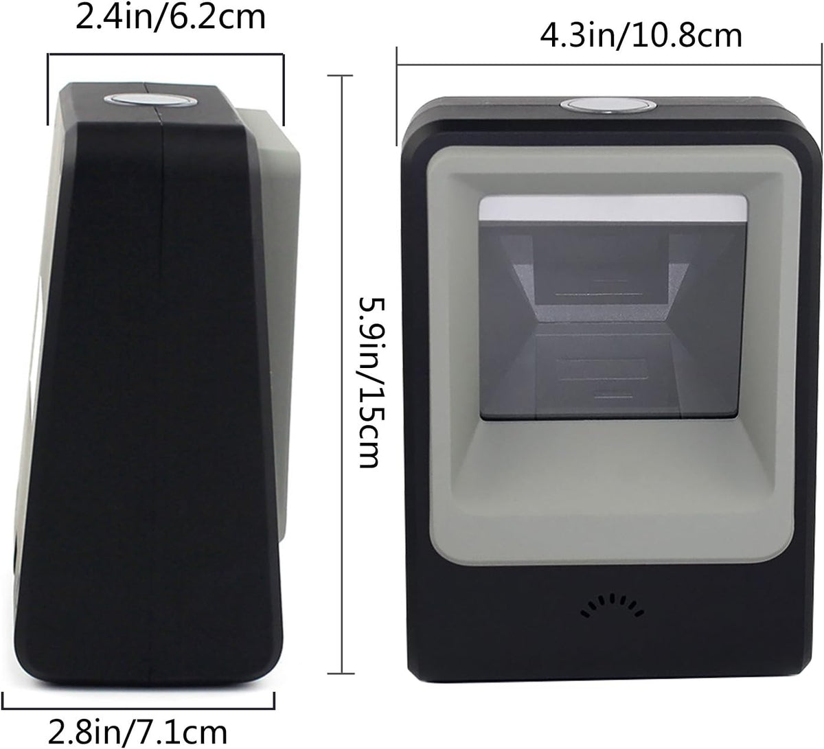 2D QR Barcode Scanner Pack of 2 D855