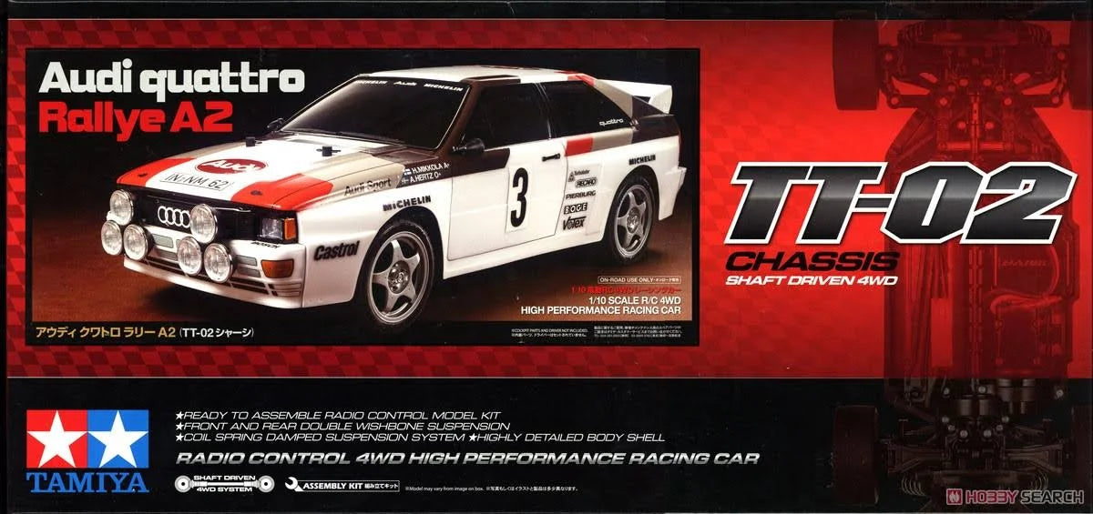 RC Rally Car Kit TT-02 Chassis I832