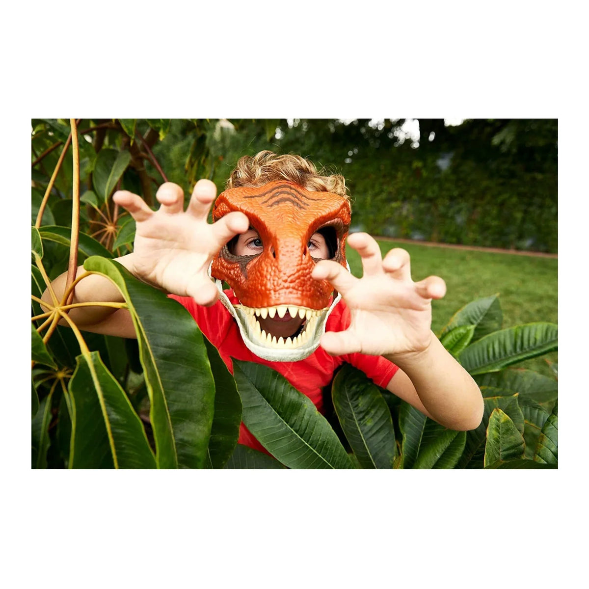 Tyrannosaurus Rex and Velociraptor Masks Bundle Z95052
