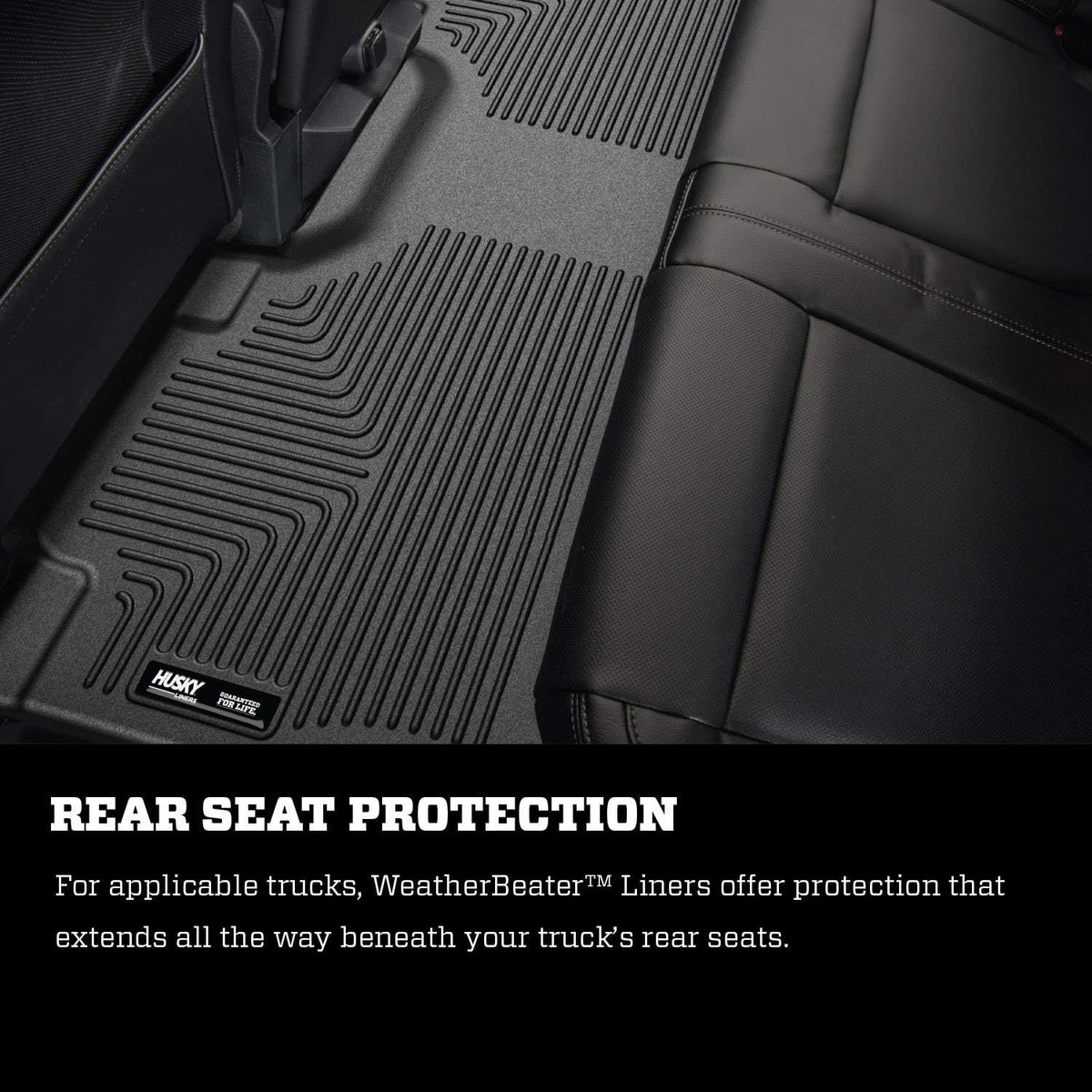 Black Front & 2nd Seat Floor Liners 3 Pcs G836