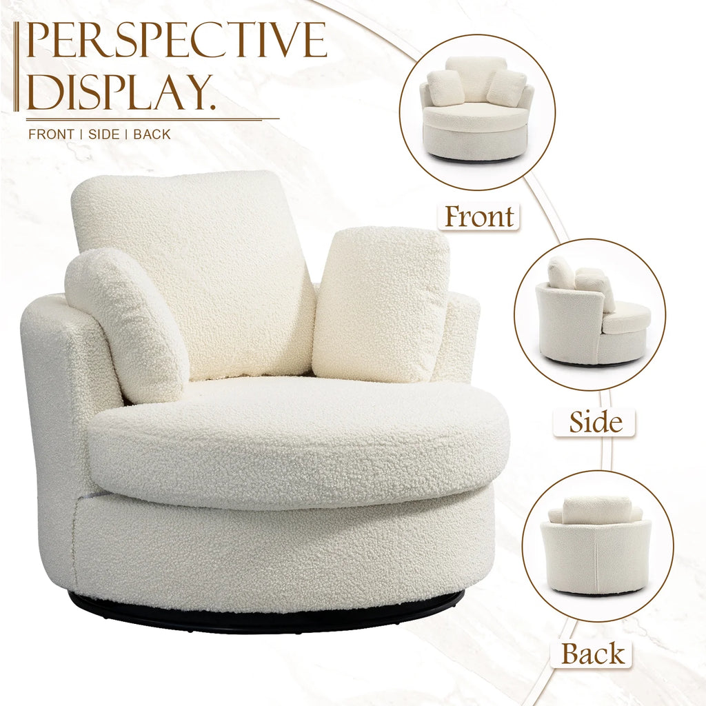 Sherpa Swivel Chair N4248