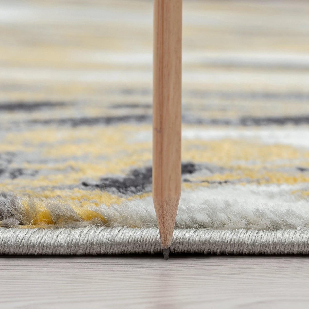 8x10 Yellow Modern Area Rug B92262
