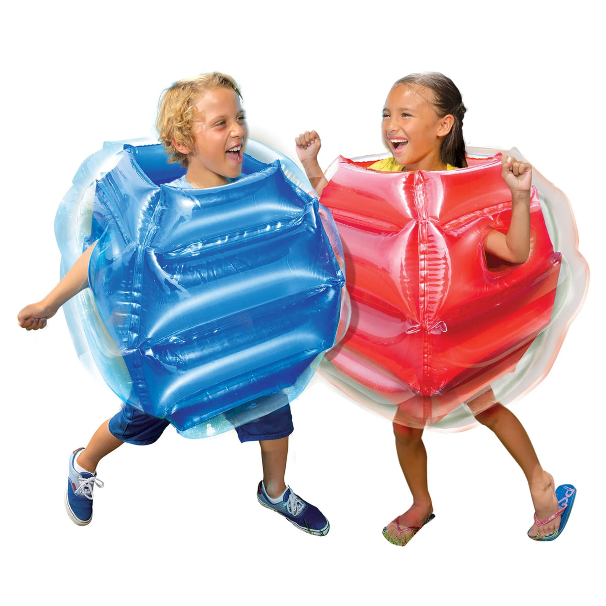 Red & Blue Plastic Body Bumpers, 2 Bumpers I2425