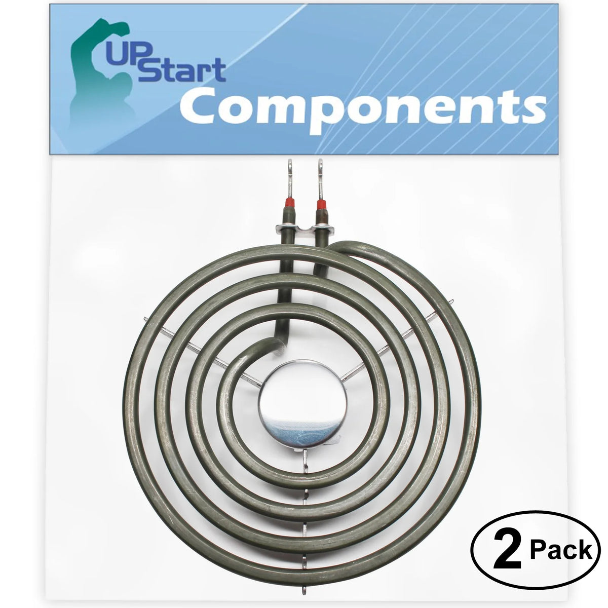 2-Pack Replacement Surface Burner Element for Whirlpool Range Q643215