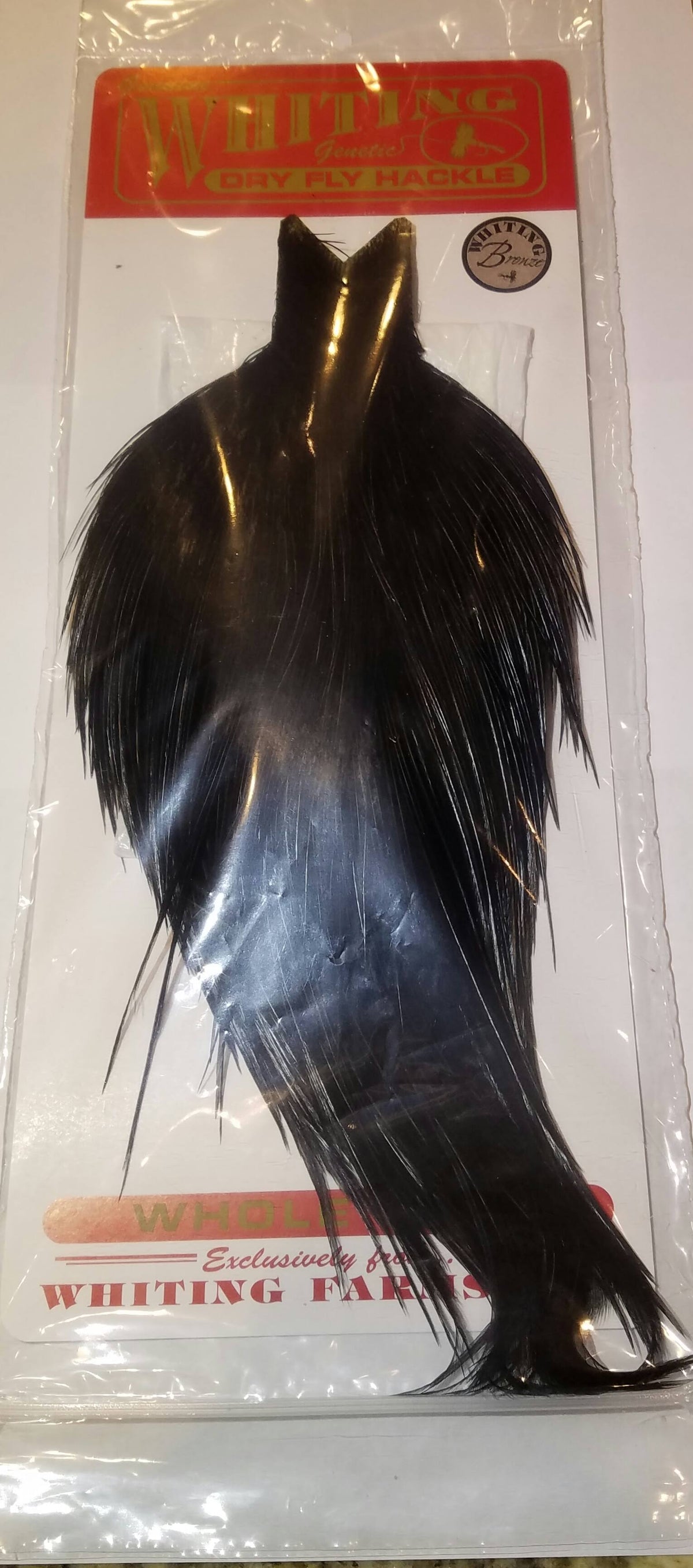Bronze Grade White Dry Fly Cape Z21167