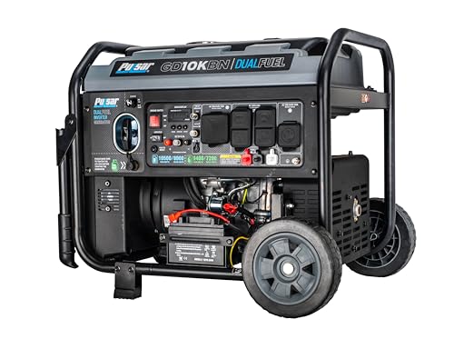 9500W Tri Fuel Gasoline Propane Natural Gas Portable Inverter Generator with Remote Start Z93440