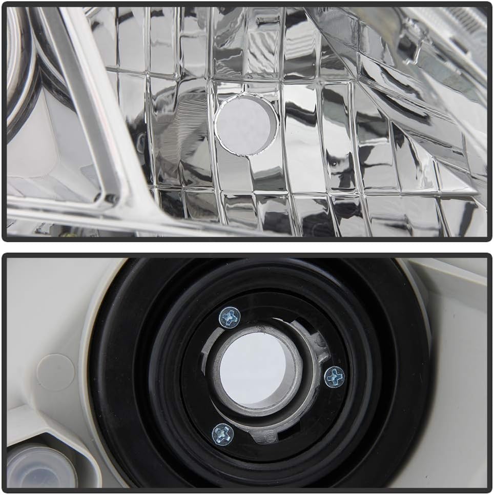 Toyota Camry Chrome Housing Projector Headlights Assembly Driver & Passenger Side U522