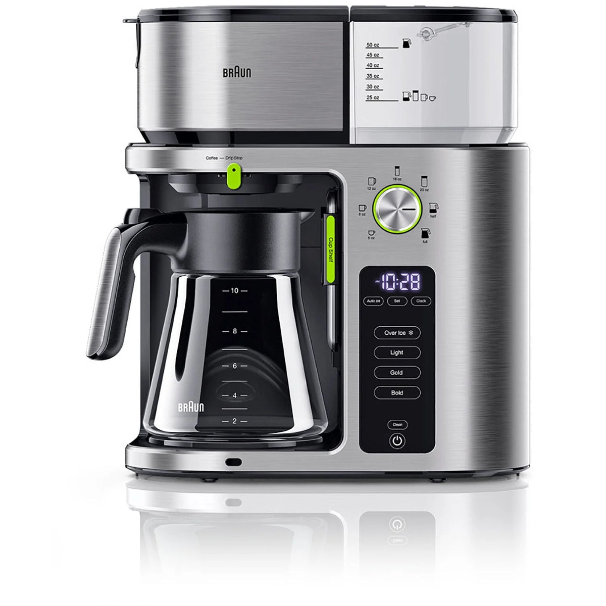 Stainless Steel 10-Cup Drip Coffee Maker X6698