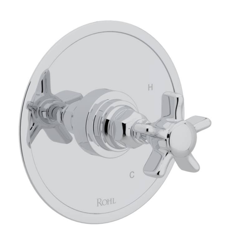 Tuscan Brass Pressure Balance Trim with Lever Handles E8281