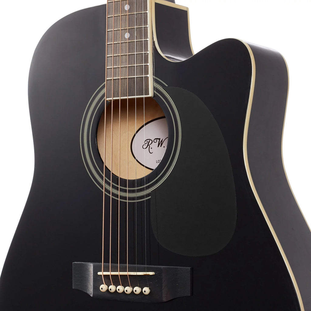 41-Inch Full-Size Acoustic Electric Guitar Black G408093