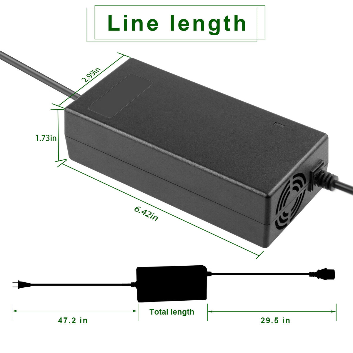 60V 20AH Lead Acid Battery Charger W469769