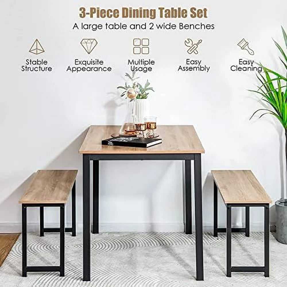 3-Piece Dining Table Set for 4 I353
