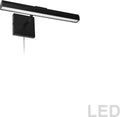 Matte Black 20W 16 Picture Light with Frosted Glass Diffuser A57594