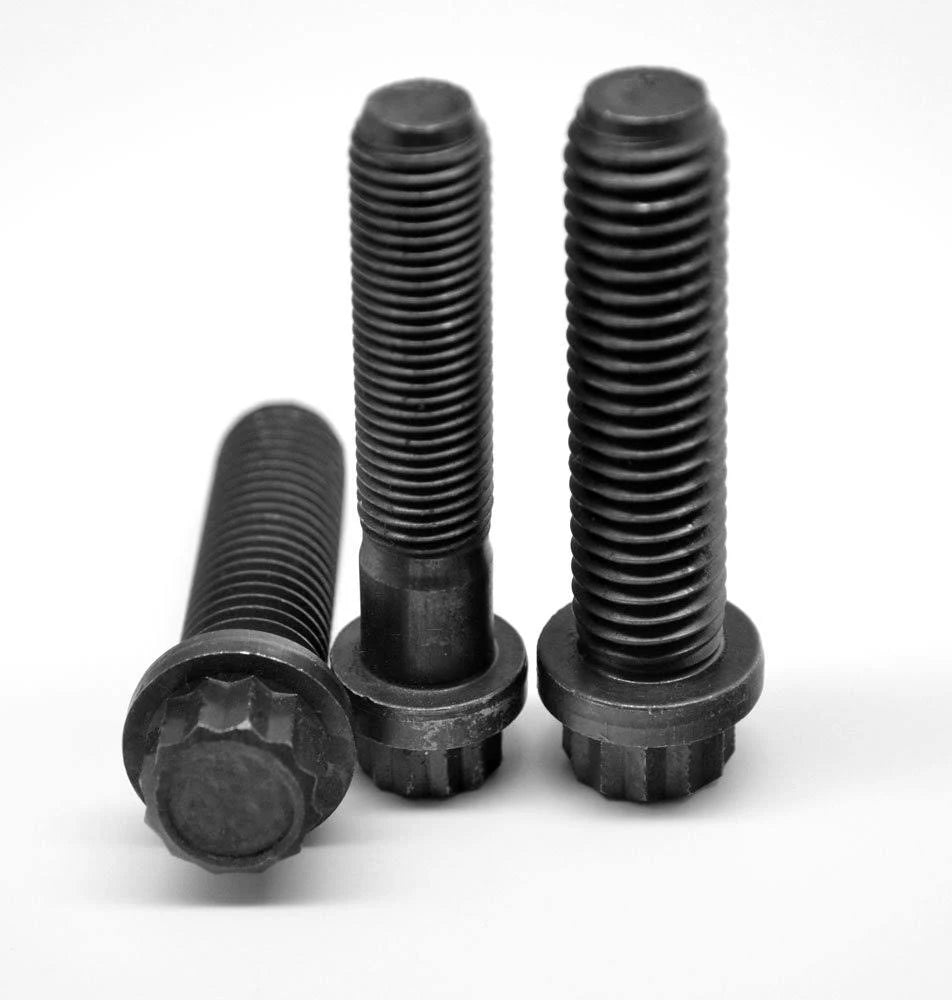 12-Point Flange Screw Alloy Steel Black Pk 5 C376