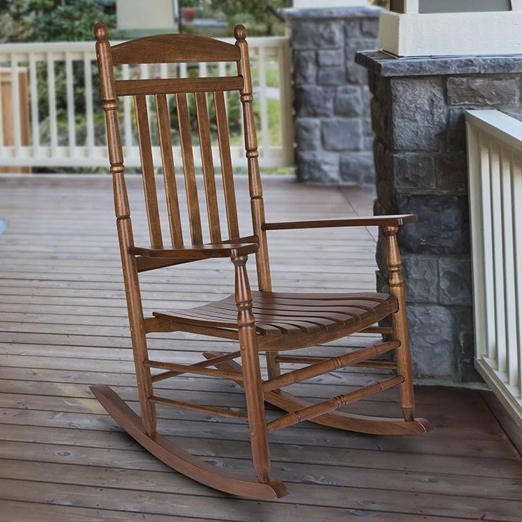 White Porch Rocker O4196