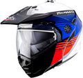 White-Blue-Red Helmet Size S V898