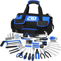 198-Piece General Household Hand Tool Set with Storage Bag T7885