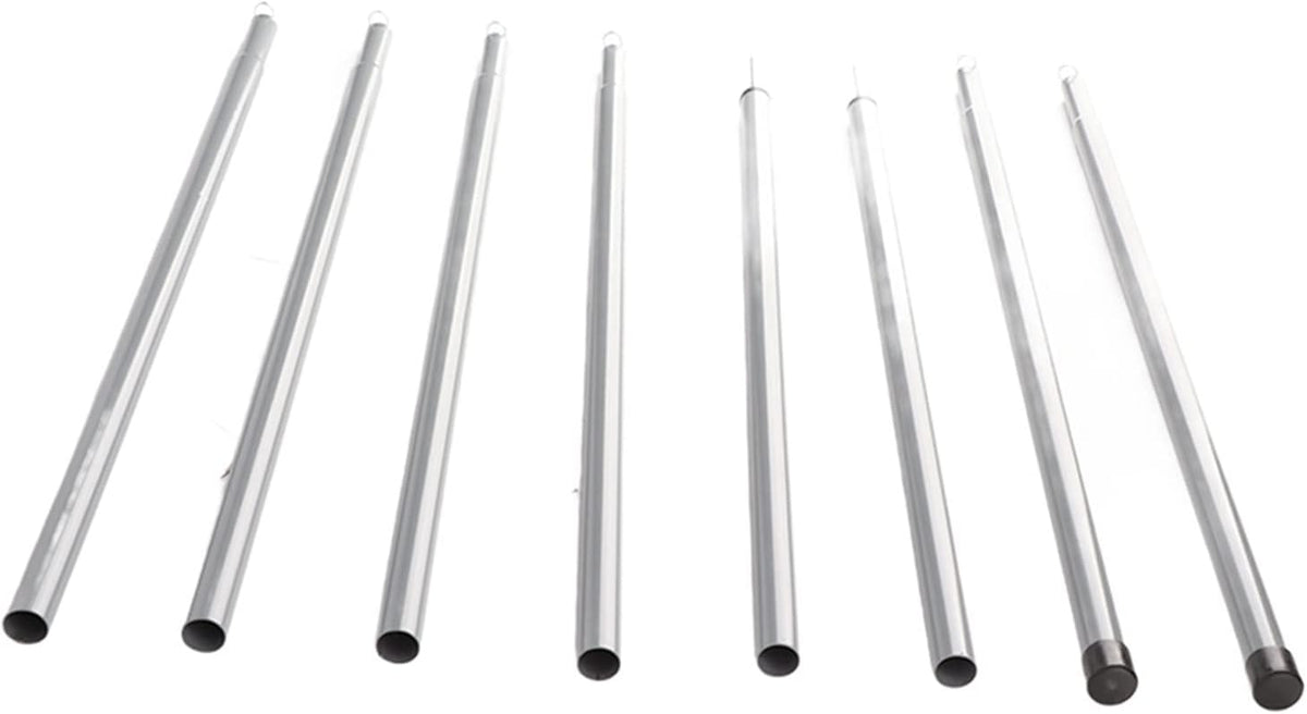 Telescoping Adjustable Iron Tarp Poles D1560