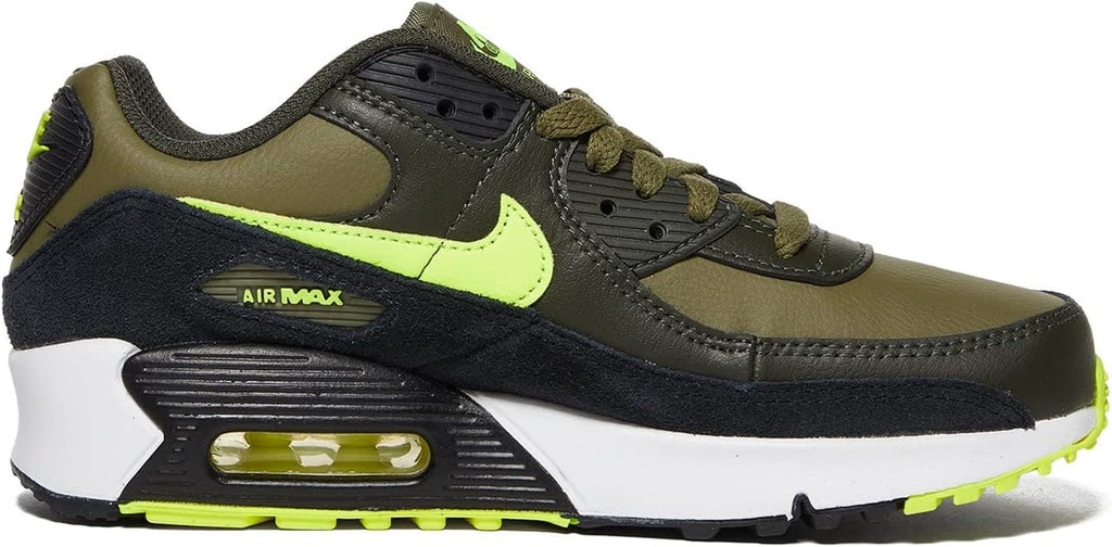 Medium Olive Volt Black Sequoia Air Max 90 LTR Big Kid M U85679