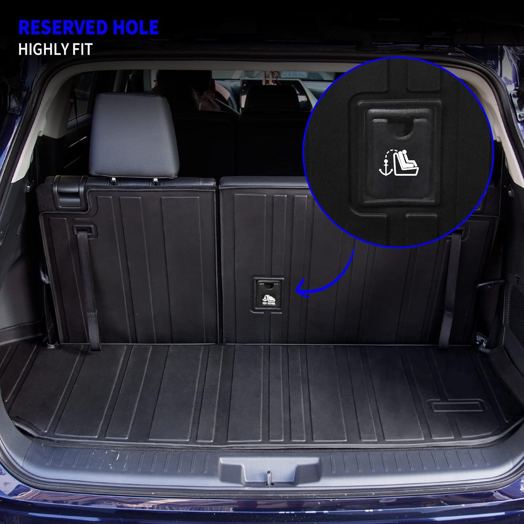 TPE All-Weather Cargo Liner Trunk Mat Pack of 2 W88889