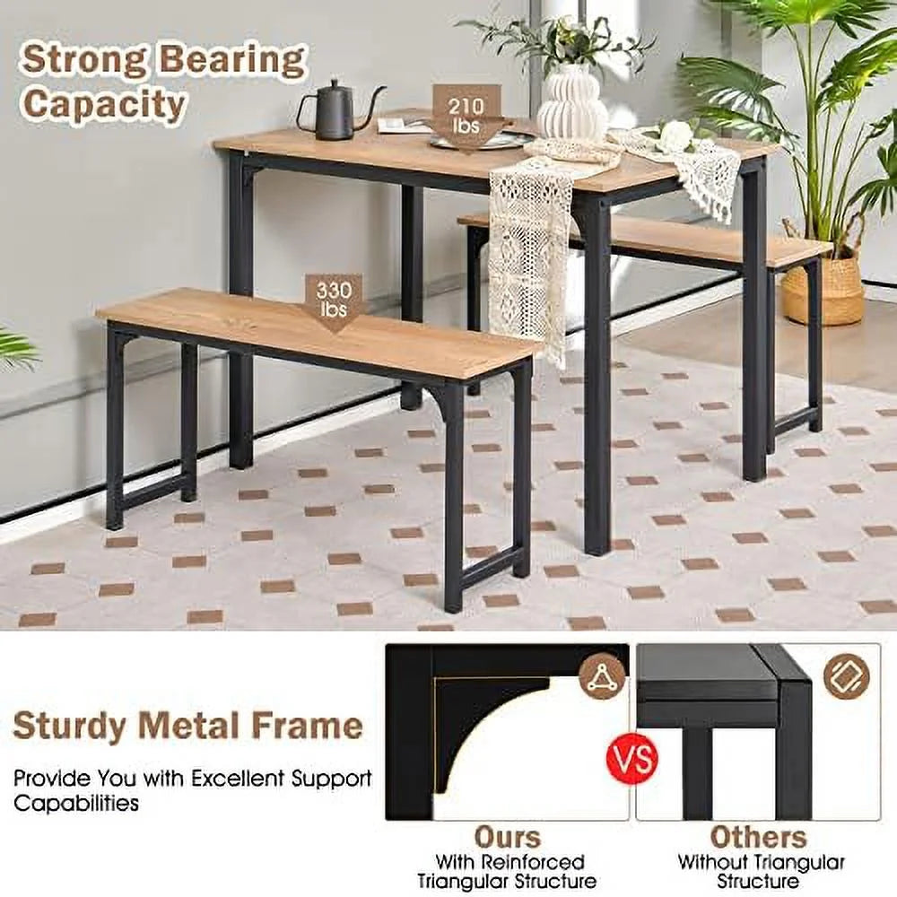 3-Piece Dining Table Set for 4 I353