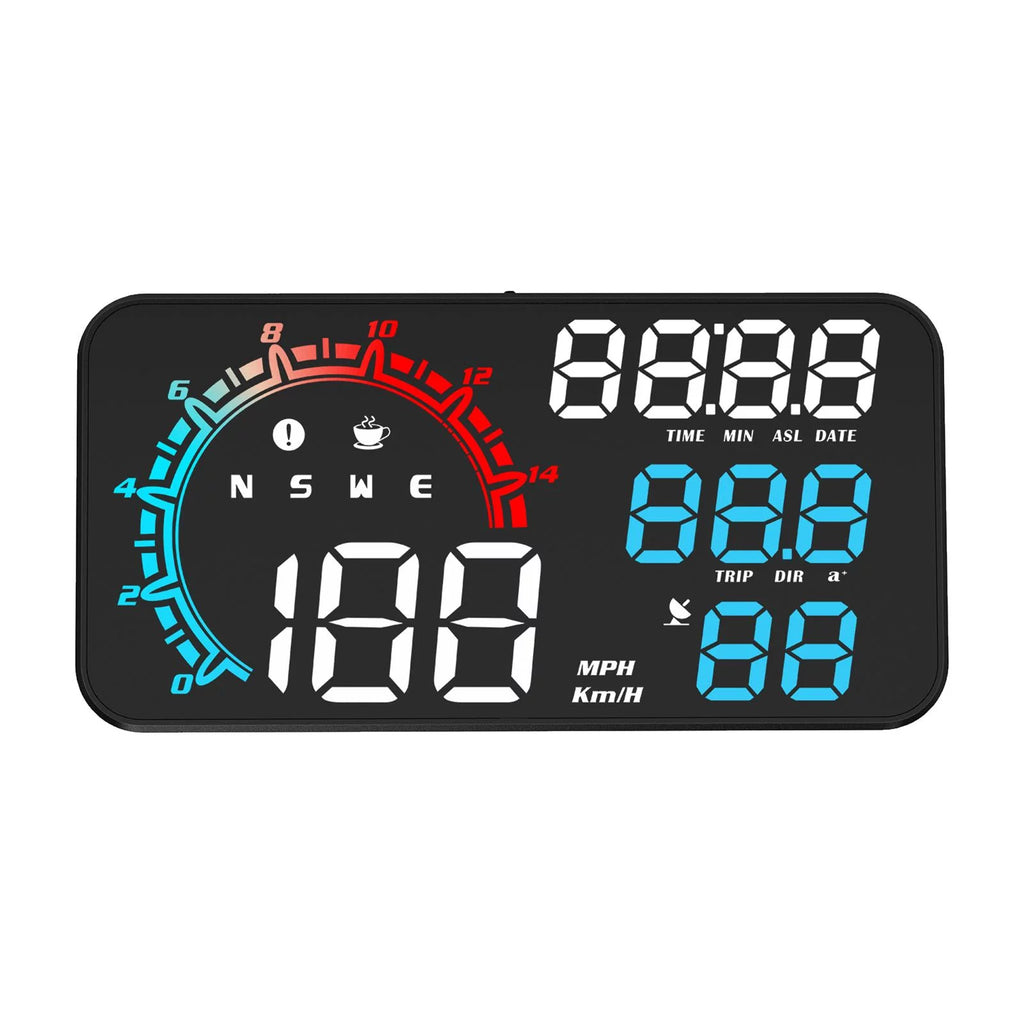 Universal Car HUD Speed Mileage Display E638433