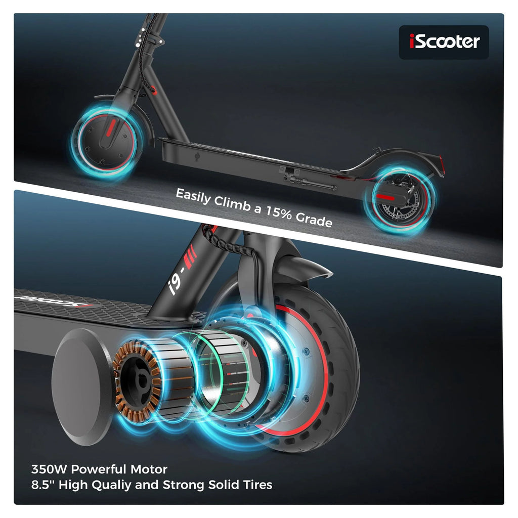 350W Foldable Electric Scooter with Double Braking System H718