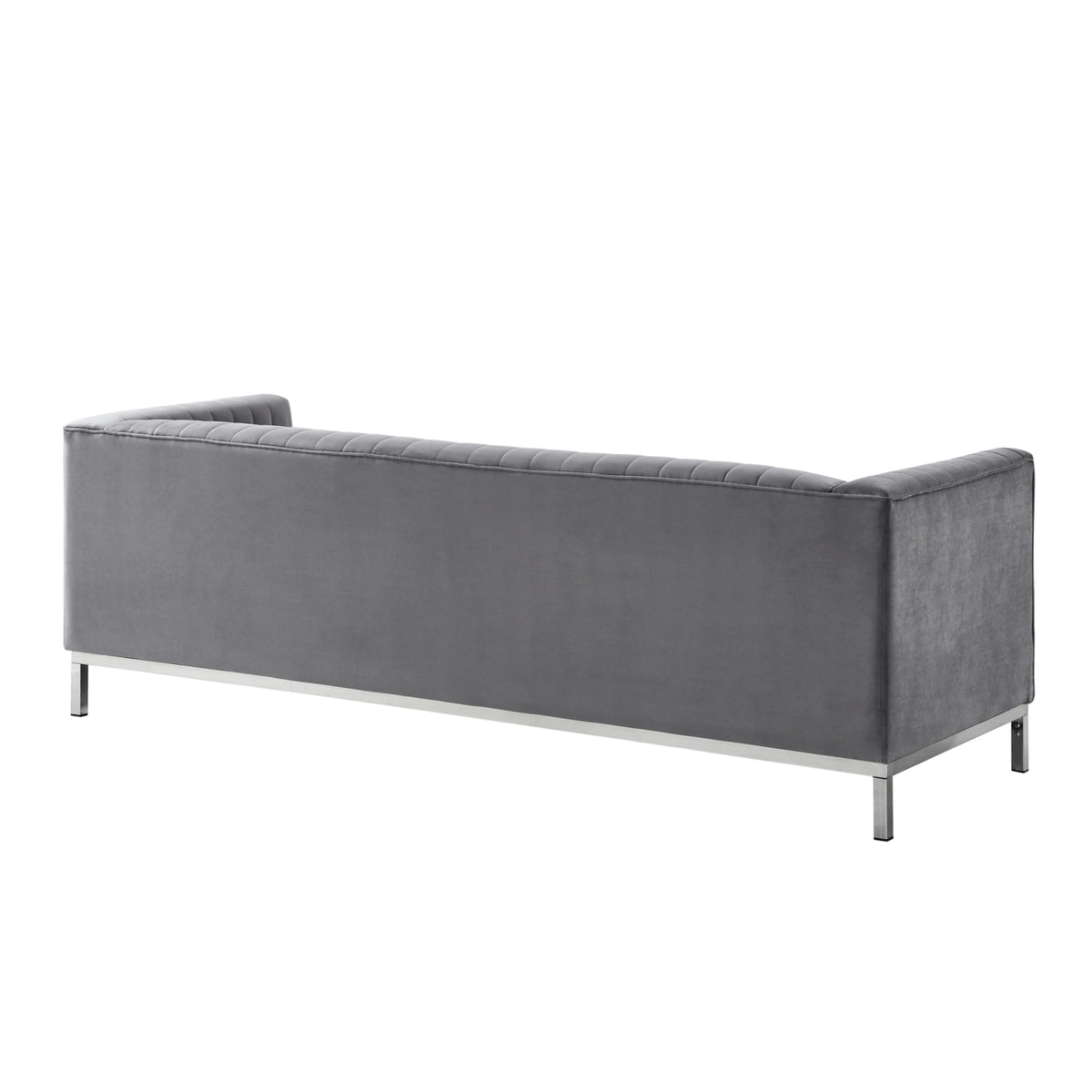 Velvet Tuxedo Sofa Y65912