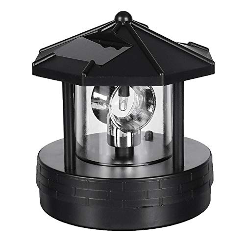 Black Rotatable Waterproof Solar Lights J6257