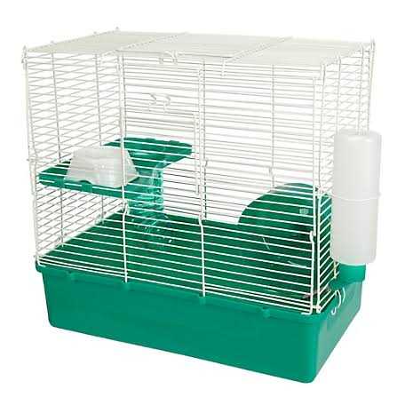 Blue 2 Story Hamster Cage F242