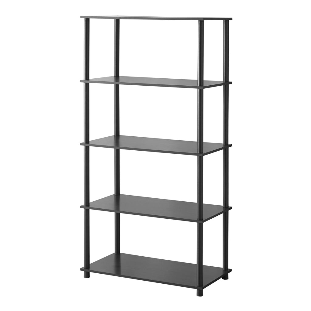 White 5-Shelf Storage Bookcase K51433