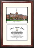 Satin Mahogany Diploma Frame Y7954