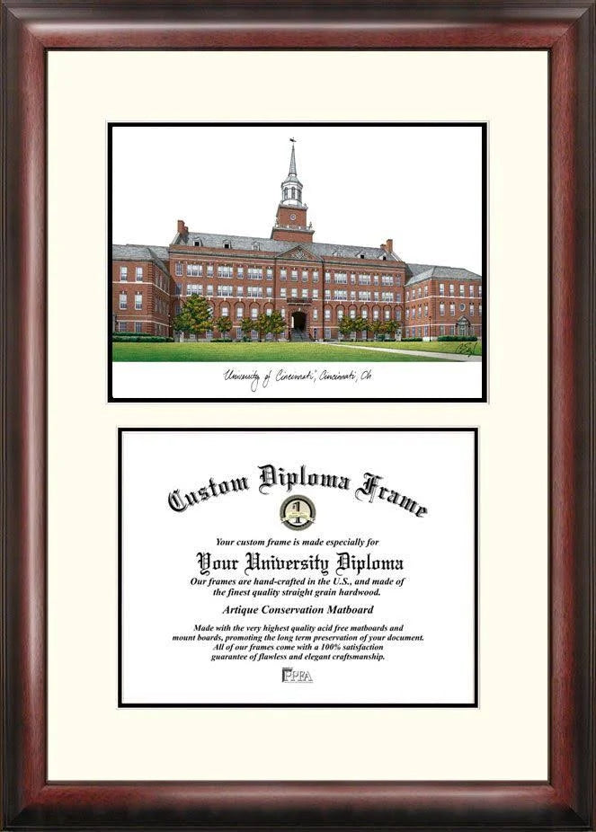 Satin Mahogany Diploma Frame Y7954