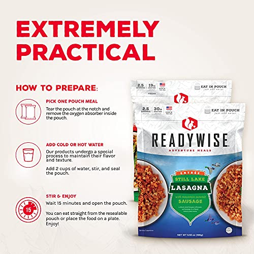9 Pack Freeze Dried Emergency Food Supply Z8813