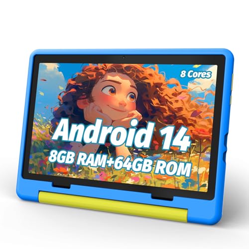 10 inch Android 14 Tablet with Case T88188