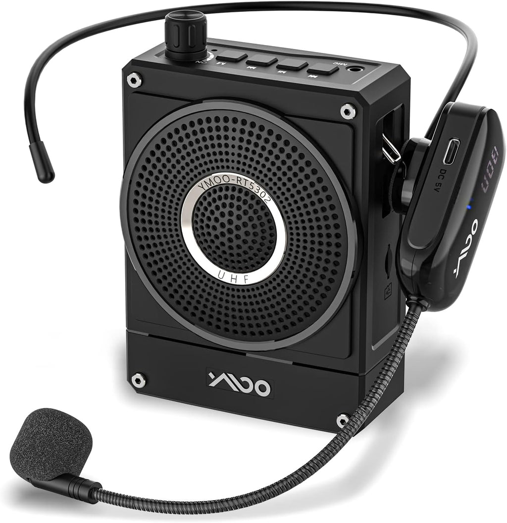 Voice Amplifier with Wireless Microphone Headset F8191