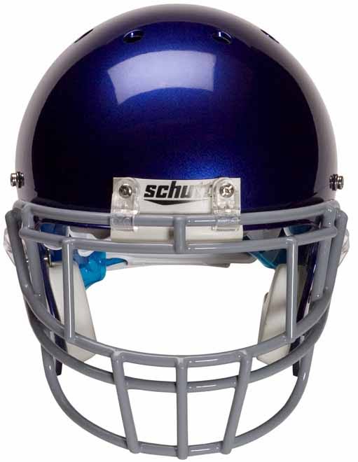 Seattle Blue / Carbon Steel Adult Facemask E13457