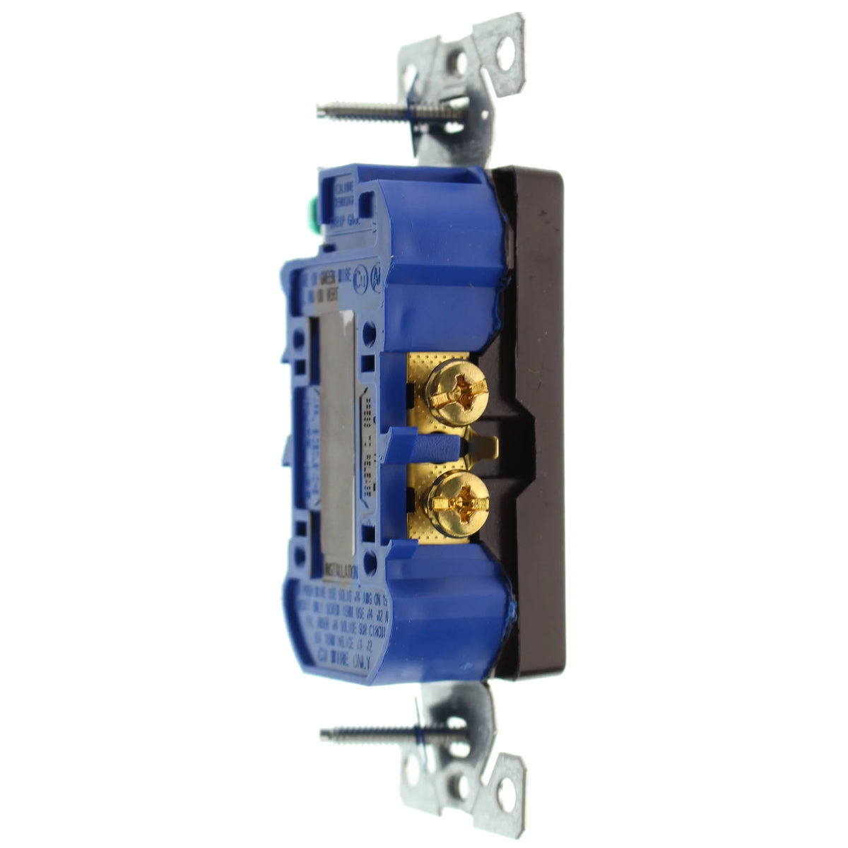 Duplex Decorator Receptacle Outlet, 15-Amp, 120-Volt, Brown, 16-Pack X403608