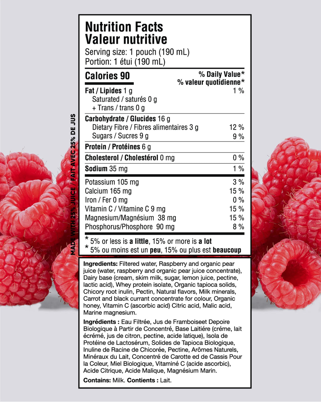 Raspberry 12 Pack 6.5oz M54754
