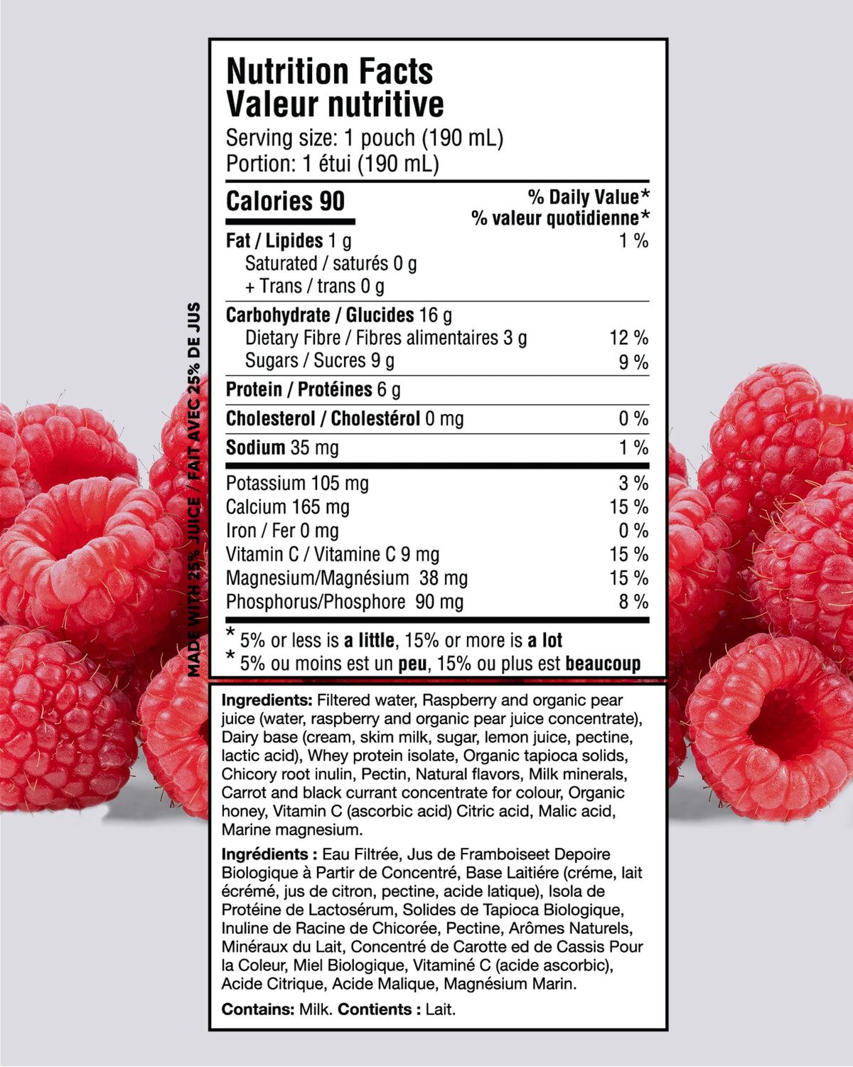 Raspberry 12 Pack 6.5oz M54754
