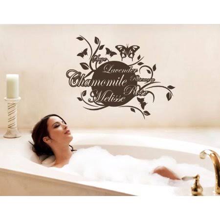Dark Red 47in x 37in Floral Wall Decal O96686