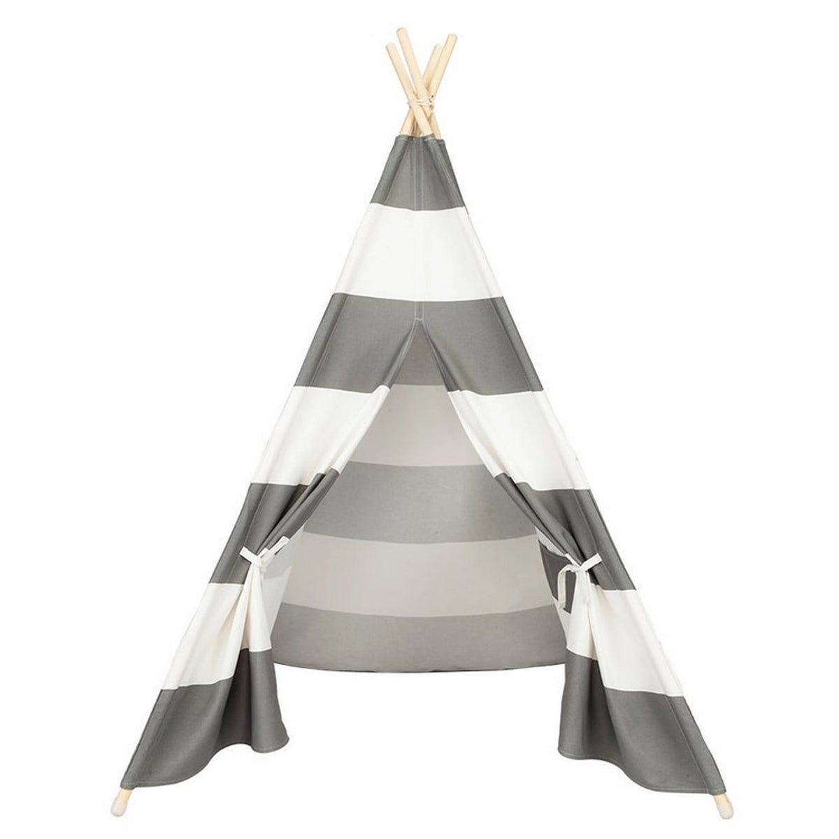 Natural Cotton Canvas Teepee Tent for Kids W413