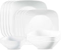 16-pc. White Dinnerware Set C328