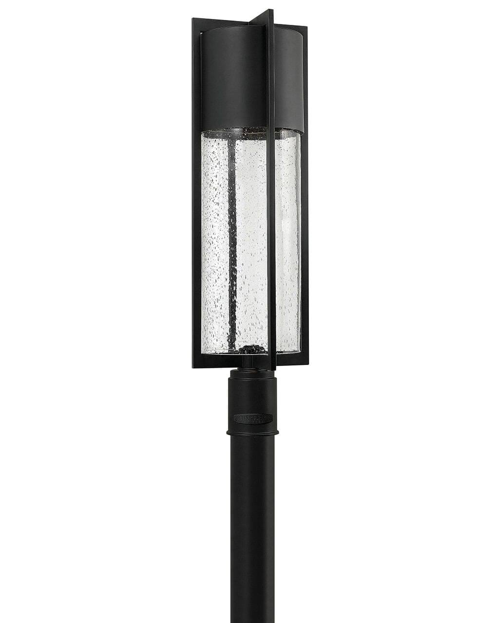 Black Outdoor Post Mount W3803