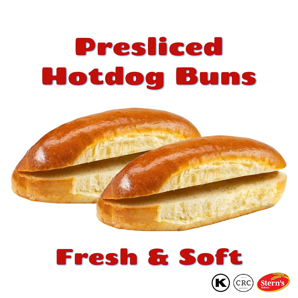 Hot Dog Bus, Kosher 8 Hot Dog Rolls, 14 Oz Pack (3 Pack) S509