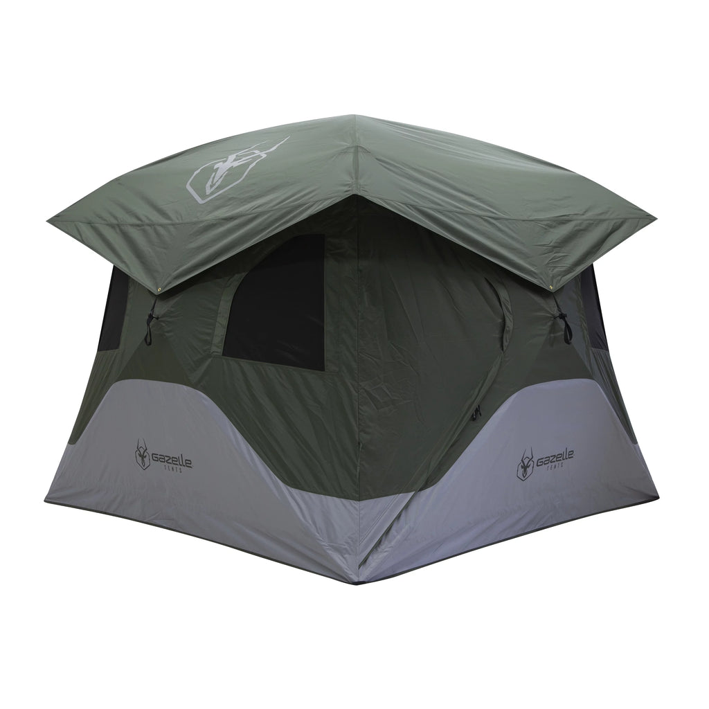 Portable Hub Tent, 4-Person, Alpine Green D136956