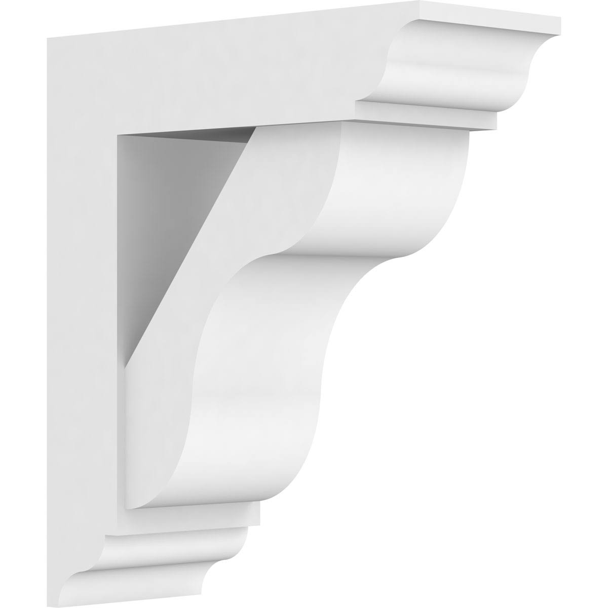 PVC Bracket with Traditional Ends K49376